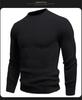 2025 Winter Men's Faux Mink Fur Round Neck Pullover Knitwear - Youth Fashion Casual Base Layer