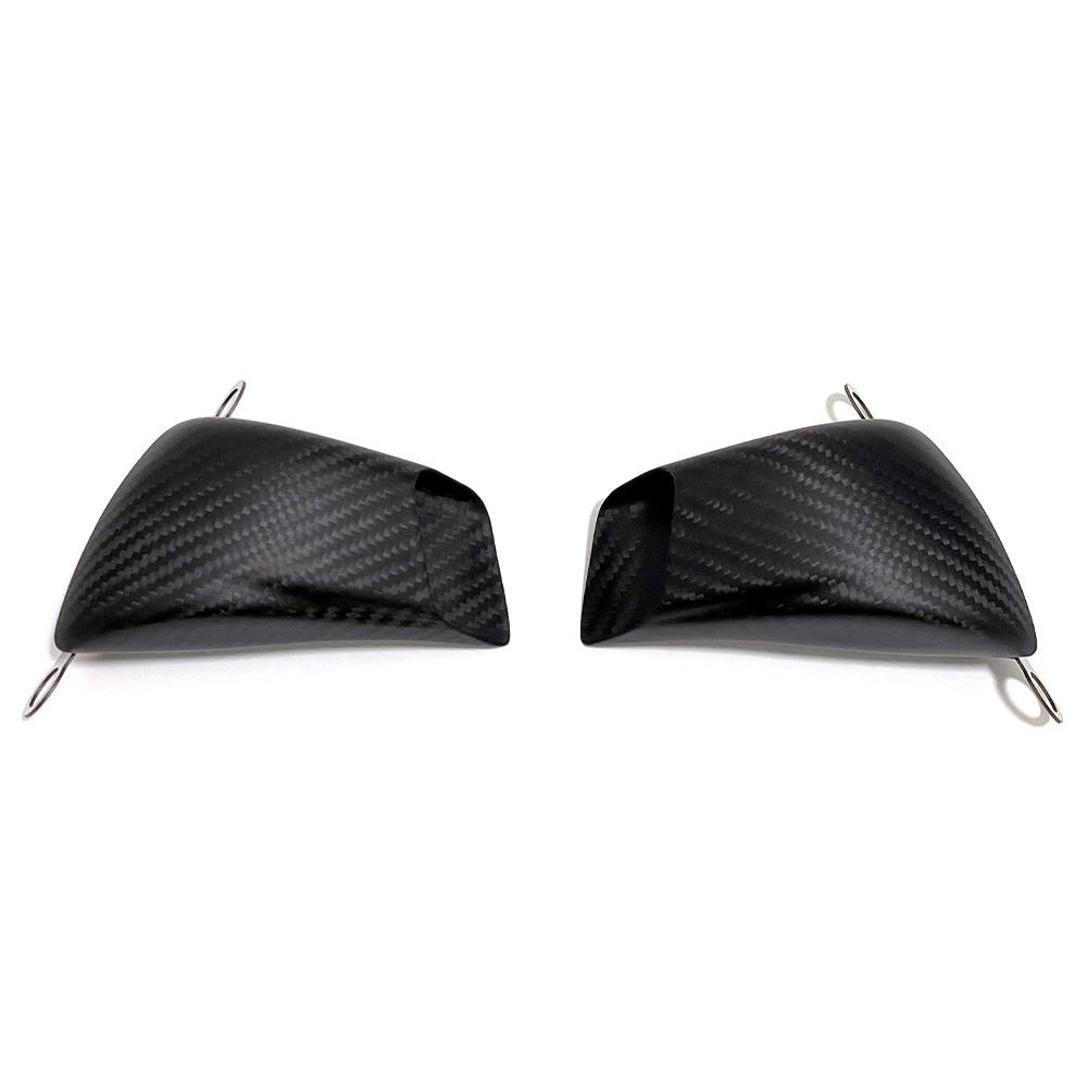 For BMW S1000R S1000RR M1000R M1000RR HP4 S1000XR M1000XR Carbon Fiber Motorcycle Front Brake Air Duct Caliper Radiator Cover