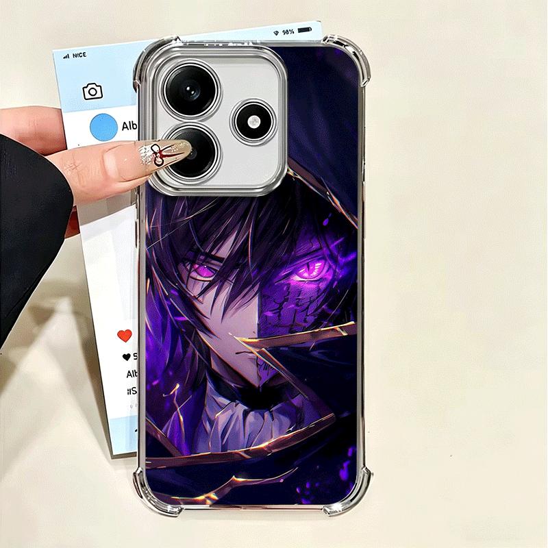 

Покрытие Code Geass Чехол для телефона Аниме Для Xiaomi Poco X5 X6 X7 X8 Pro Max F8 Ultra F7 M8 M7 M5S Redmi 15C 15 14C 13C 13 X3 12C F6 Xiaomi Poco X5 Pro