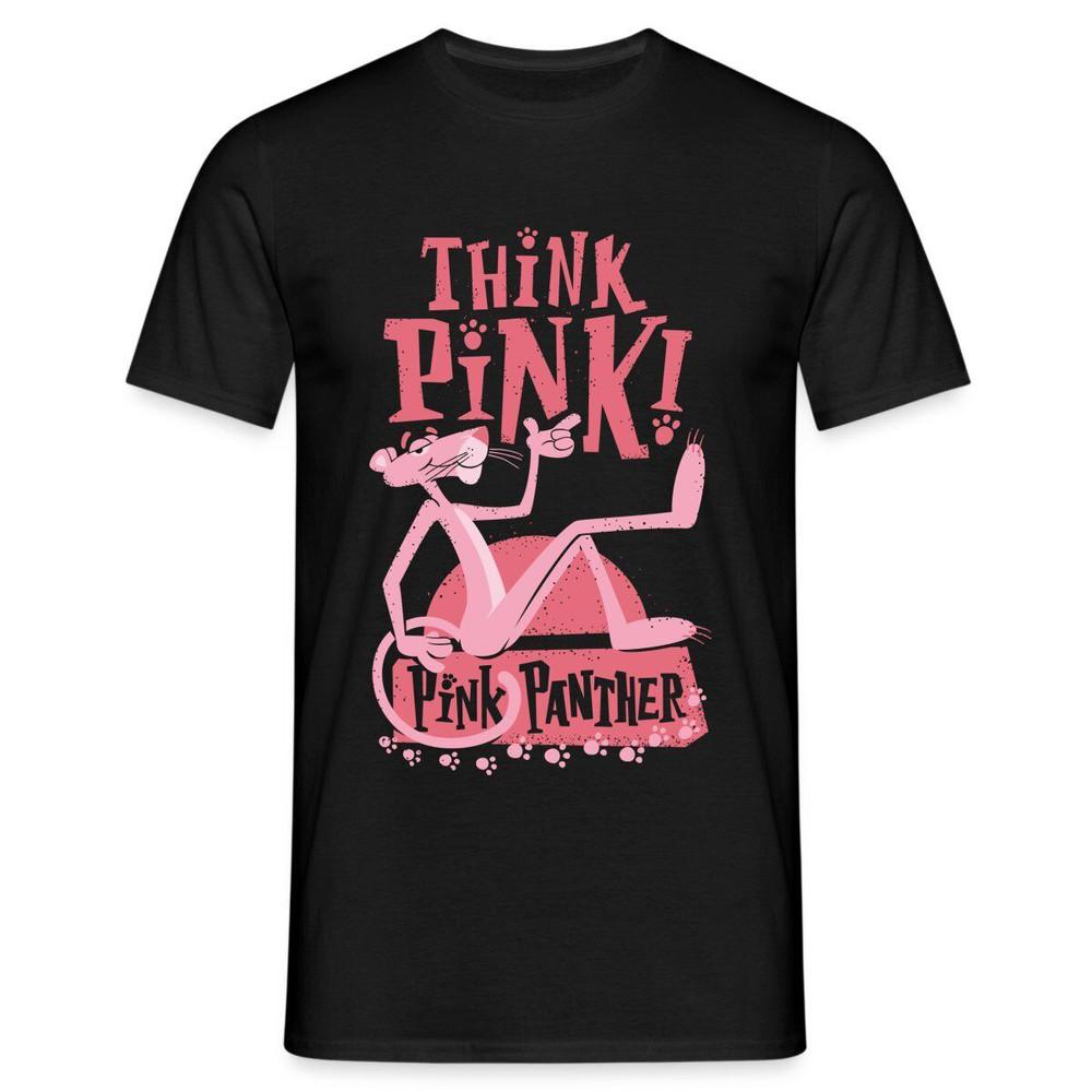 Pink Panther Think T-shirt Cotton For Men Women S To 4XL YI191 Unisex T-Shirt - Men s Summer Cotton Graphic Tee S разноцветный