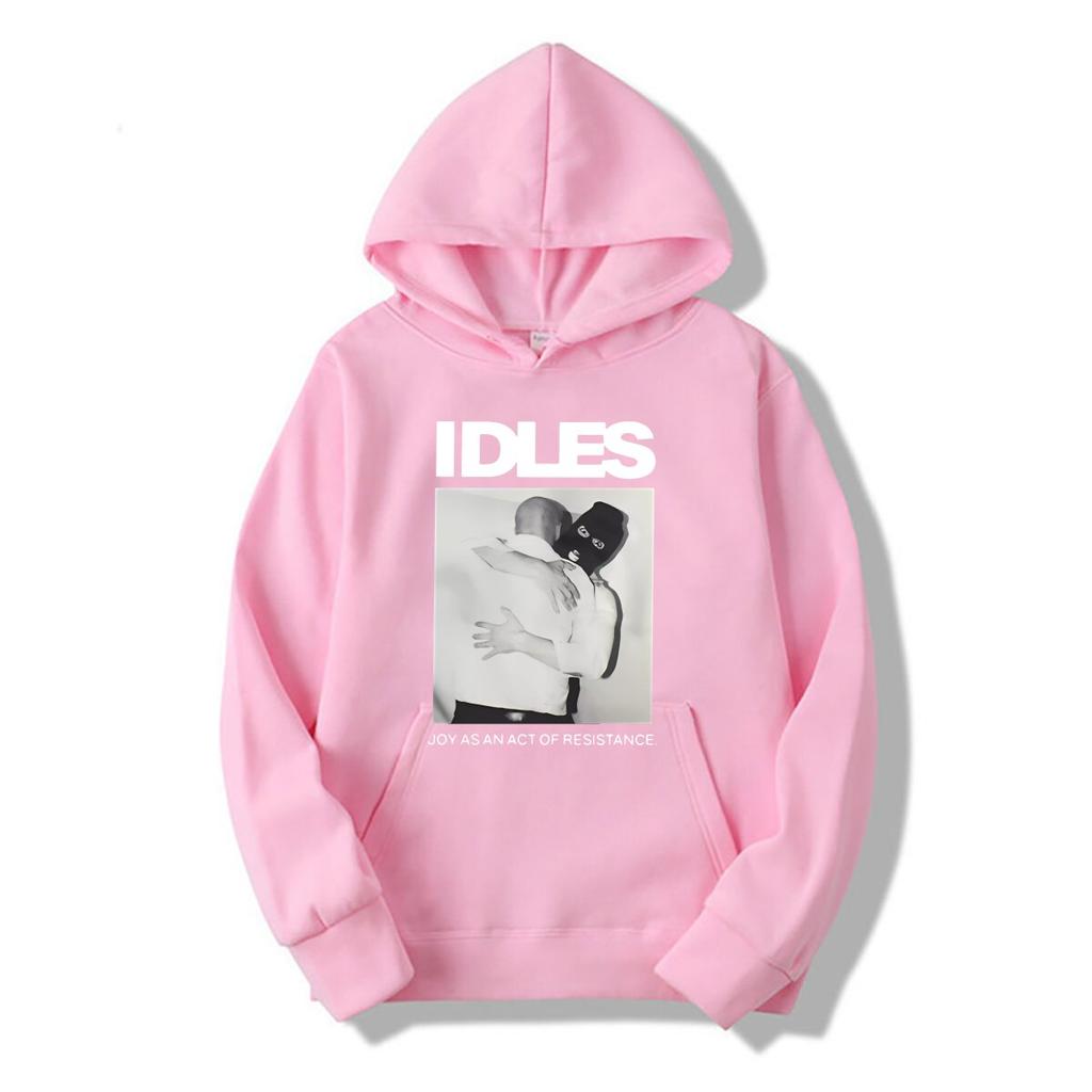 Idles Joy As An Act Of Resistance Black hoodies Band long sleeves