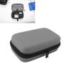 Carrying Case for GO3 PU Waterproof Portable Action Camera Protective Hard Storage Bag with Two Way for Outdoor Shooting Travel