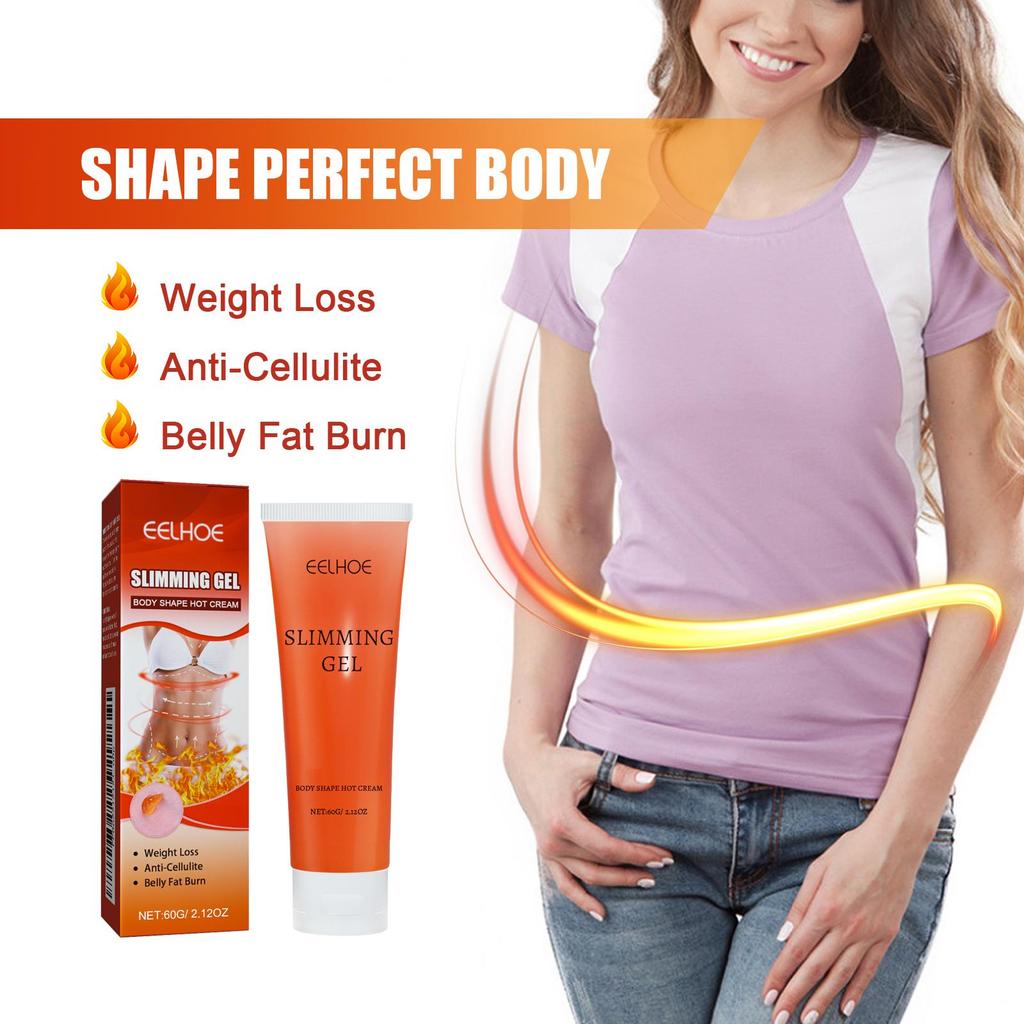 EELHOE Firming Gel Sweating Slimming Moisturizing Firming Skin Showing Body Curves Body Contouring Gel