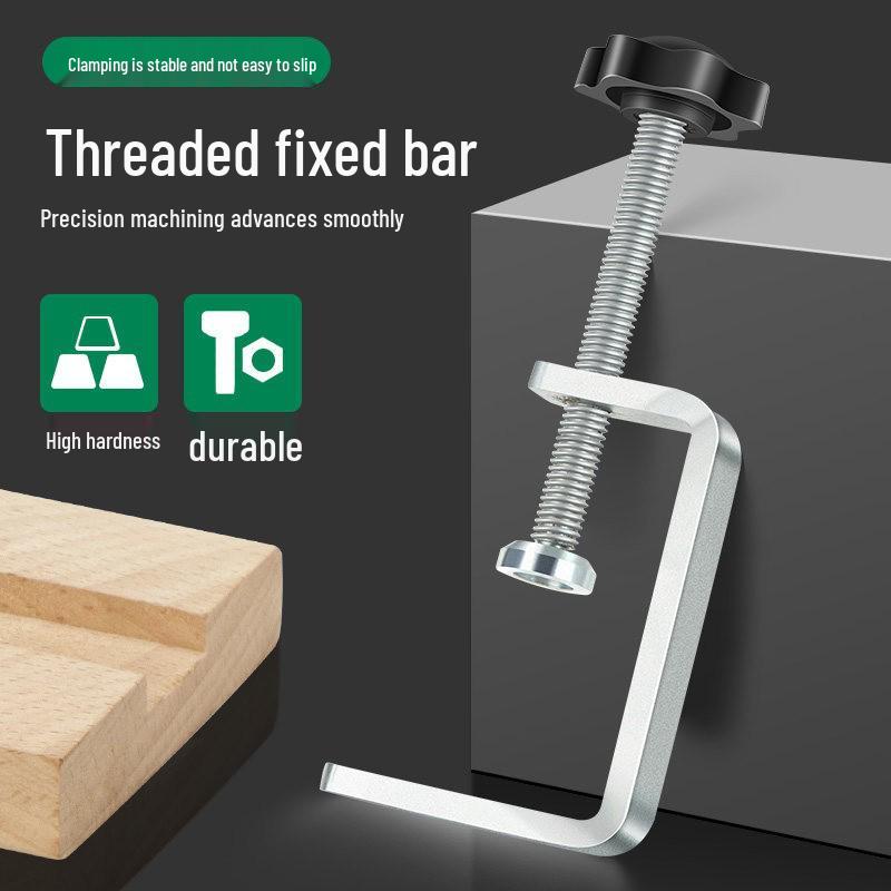 Metalworking Clamp-on Table for Jewelry and Wood Craft Repair - Hole-Free Design