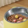 Stainless Steel Cat Bowl Large Capacity Pet Feeding Bowl Automatic Water Storage Bowl Home Pet Shop Supplies