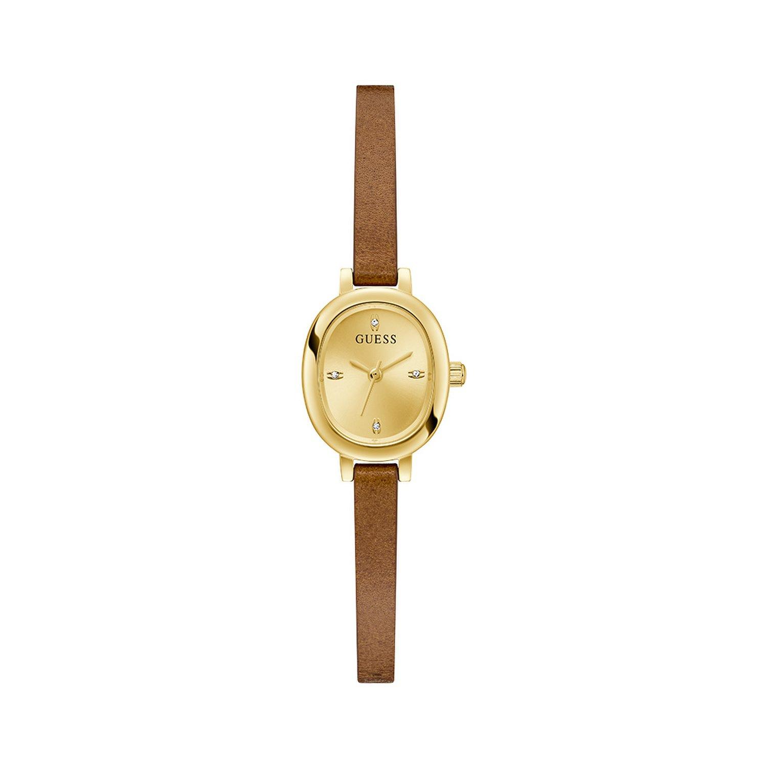 [GUESS] Коричневая кожаная Пенелопа (GW0925L2) Женские часы