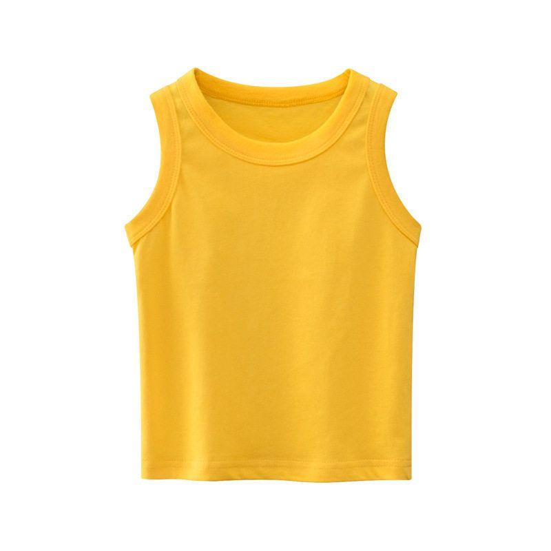 27Kids Men's Cotton Sleeveless I-Shaped Children's Clothing