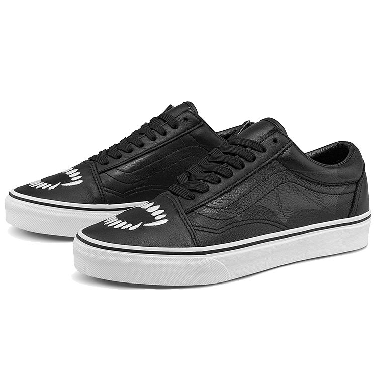 Vans Old Skool Comfortable Versatile Low-Top Skate Shoes Unisex Sneakers Black White VN0A5KRF8MD