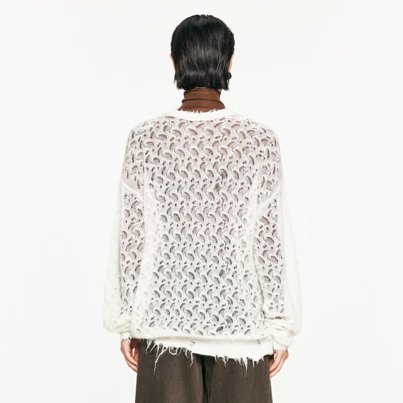 JNBY Women's Fall 2024 Loose Round Neck Knit Sweater