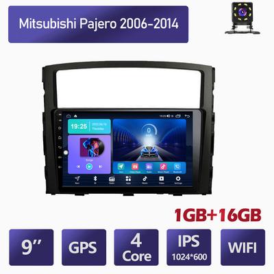9 Inch Android For Mitsubishi Pajero 2006-2014 Car Radio Multimedia Video Player GPS Navigation WIFI 1+16GB