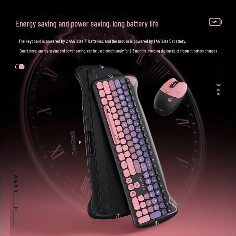 Lenovo KN520 Silent Wireless Keyboard and Mouse Set