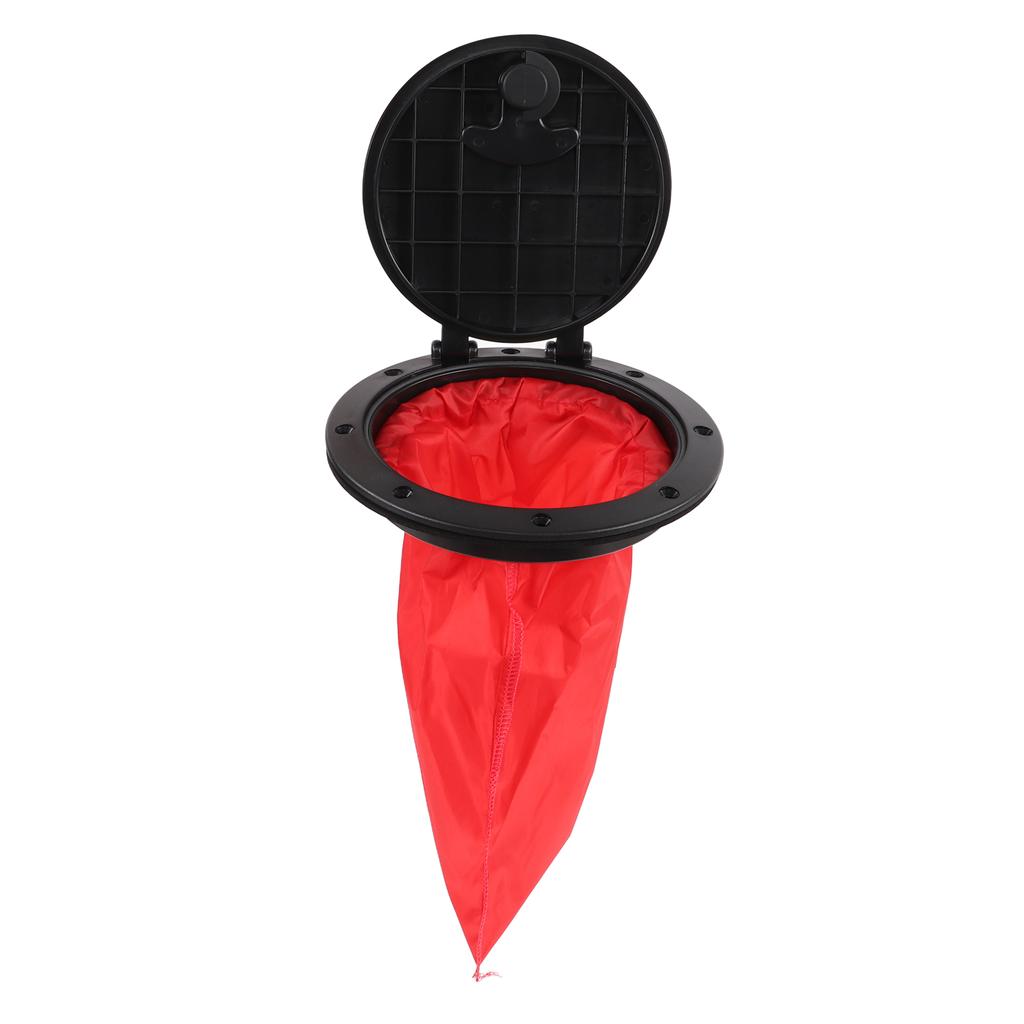 Marine Hatch Cover Black Circular Detachable Inspection Hatch Cover for Boat Kayaking Canoe