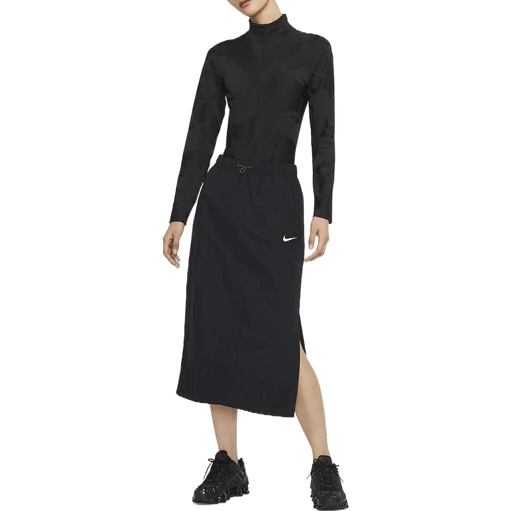 Nike Sportovní oblečení Tech Pack Logo Vyšívané Pletené Body Dámské Body Černé DQ6997-010