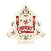 Christmas Tree Hanging Chime Ballet Sugar Plum 2D Flat Painting Iron Pendant for Xmas Tree Gift Decoration Custom