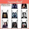 Wednesday The Adams Family Large Capacity Drawstring Backpack Travel Bag For Kids