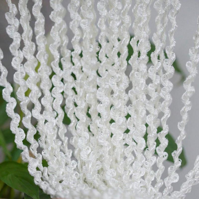Tende a Filo Eleganti per Porta Finestra Camera da Letto Soggiorno Pannello Frangia Tassel Schermo Decorativo Festa di Matrimonio