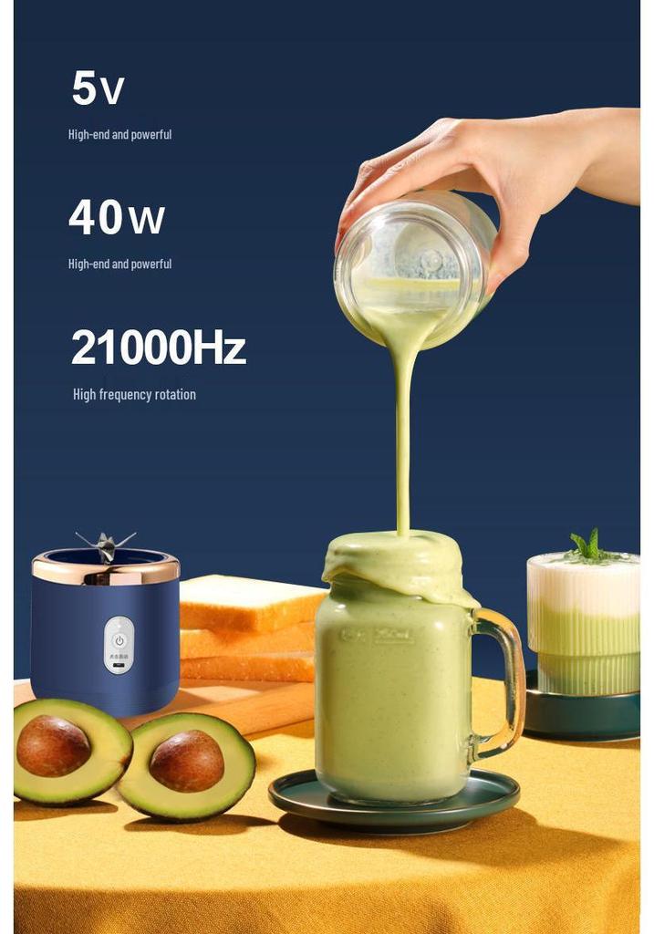 Portable Rechargeable Multi-Function Juicer Cup