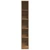 Artisan Oak Wardrobe 11.8 x 19.7 x 78.7 in (30 x 50 x 200 cm) Particleboard