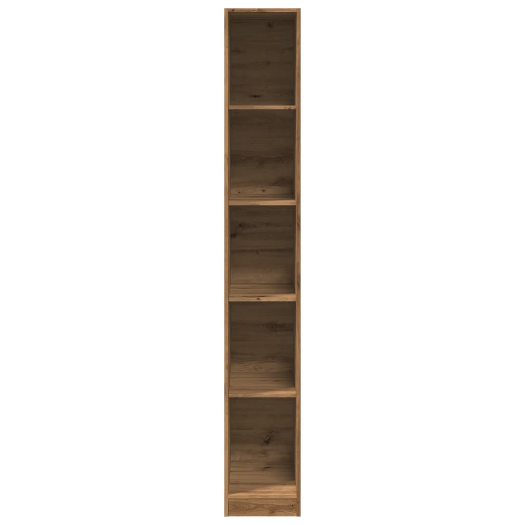 Artisan Oak Wardrobe 11.8 x 19.7 x 78.7 in (30 x 50 x 200 cm) Particleboard