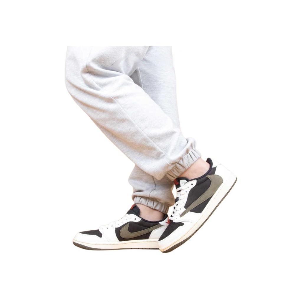 Dětské tenisky Travis Scott x Air Jordan 1 Retro Low OG SP PS Olive White Sail University-Red DZ5909-106