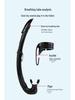Waterproof Diving Mask & Semi-Dry Snorkel Set