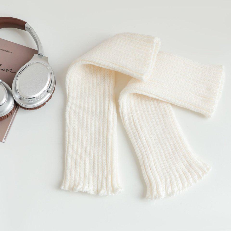 

Женские белые гетры из толстой вязки для осени и весны - гольфы-скрутки до икр в стиле Лолита One Size белый