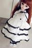 rakulifey Doll Costume Dress Ball Jointed Doll Dress Up 2 Piece Set Costume Doll 1/4 (1/4 Clothes)
