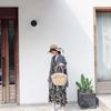 Women Bohemian Beach Handbag Rattan Wicker Straw Tote Bag Large Capacity Female Casual Travel Handbag