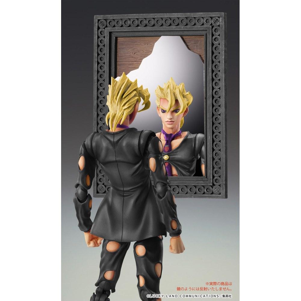 Medicos Entertainment Super Action Statue JoJo's Bizarre Adventure Part 5 Golden Wind Pannacotta Fugo Ver Black 150mm PVC ABS Nylon Movable Figure