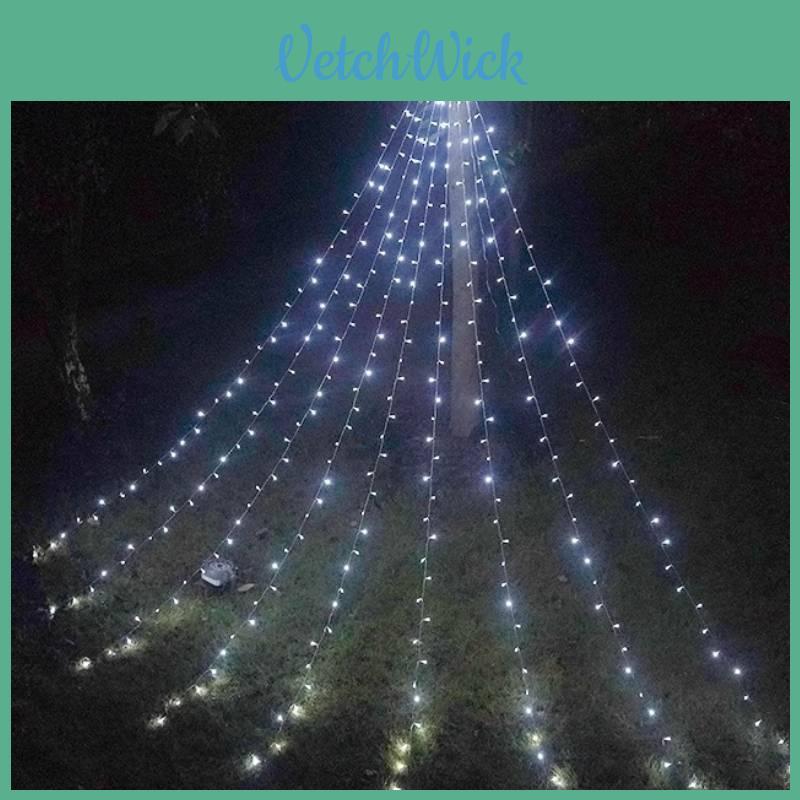 Led Star Window Curtain Lights With Waterproof Features For Holiday Decor