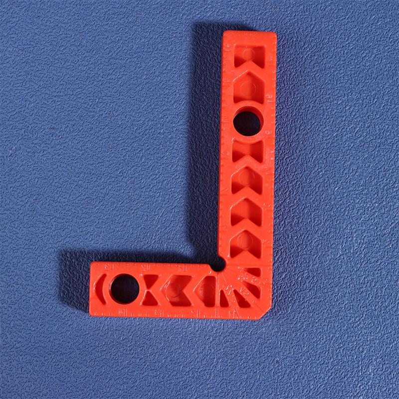 4Pcs 3In 90 Degree Right Angle Positioning Ruler L Fixing Clamp Woodworking Holder Marking Ruler Tools Auxiliary Locator