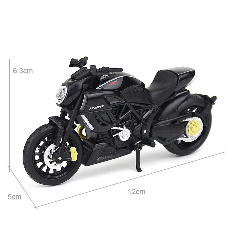 1/18 Scale Motorcycle Racing Car Model, Scooter, Bicycle, Figurines, Vehicle Toy, Sport, Gift for Boys