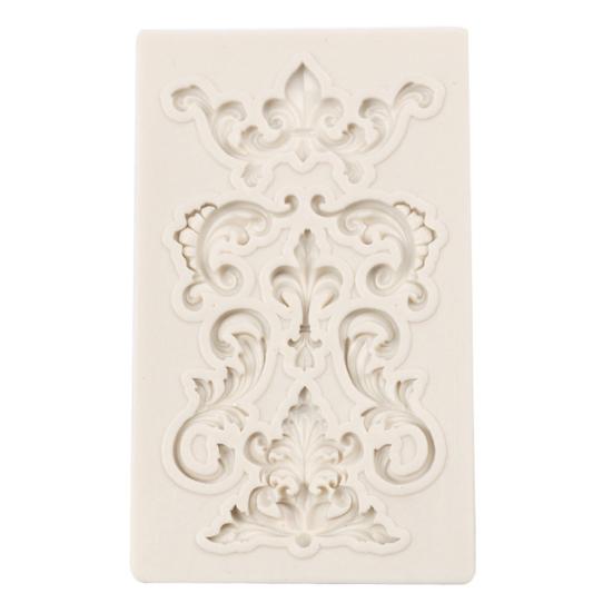 Geprägte Silikon Fondantform Kuchen Schokolade Paste Backform Dekorationswerkzeug