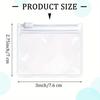 Jewelry Storage Bag Pill Pouch Bags Zippered Pill Pouch Reusable Clear Pill Bags Self Sealing Travel Medicine Organizer Storage