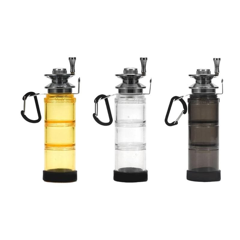 Fishing Lures Hook Organizers Outdoor Fishing Rod Small Lures with Carabiner Bottle Multifunctional Fishing Accessories