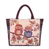 Festival handbag bag women's linen canvas double-sided retro embroidery hand carry small cloth bag batch literary and versatile