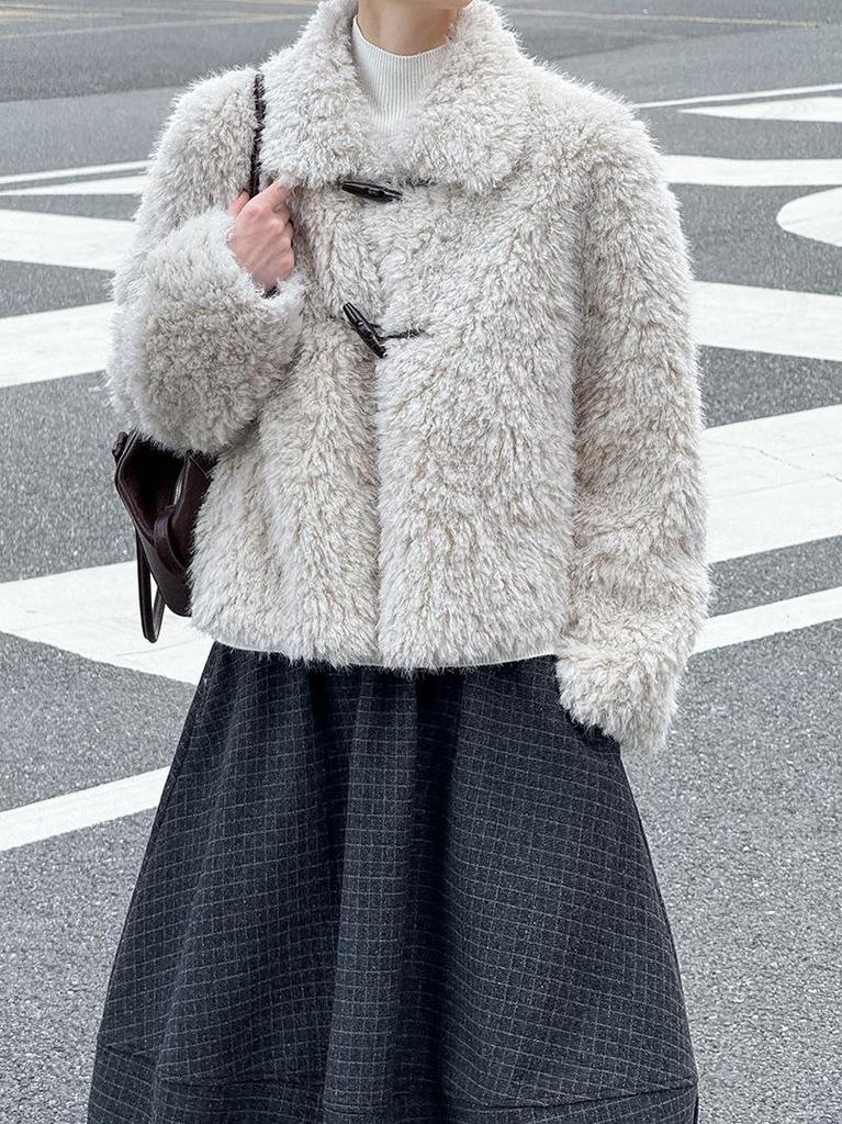 Juzhi Women's Korean High Neck Belted Sweater - Autumn/Winter Fashion 1327