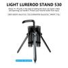 Tripod Fishing Rod Holders Portable Luya Fishing Pole Support Aluminum Alloy 3 Fishing Rods Rack Organizer For Fishing Accessory