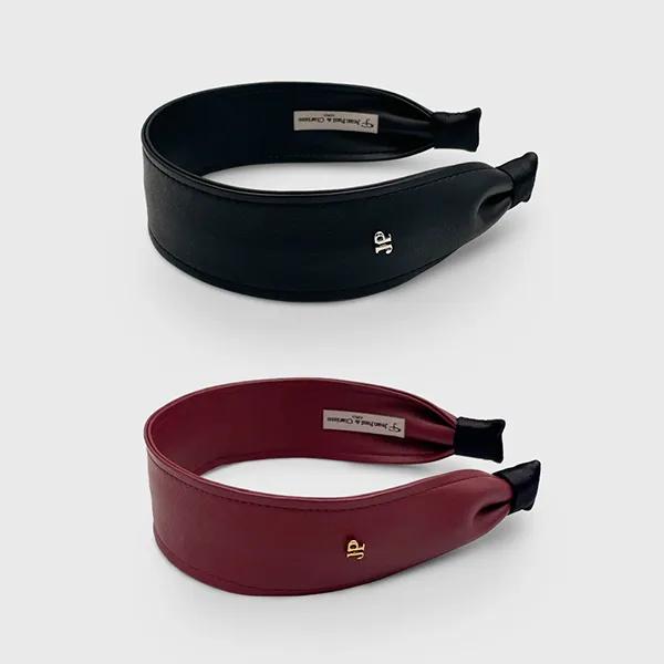 Flat Leather Hairband JP-26-002HB