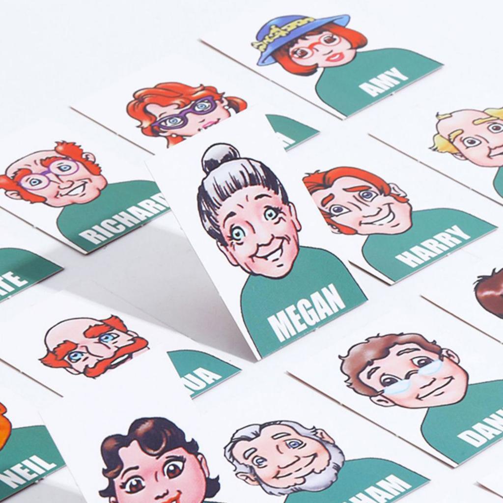 Guesses Character Board Game Logics Training Puzzle Toy Parent-Child Interactive Games Multiplayer Interactive Party Game