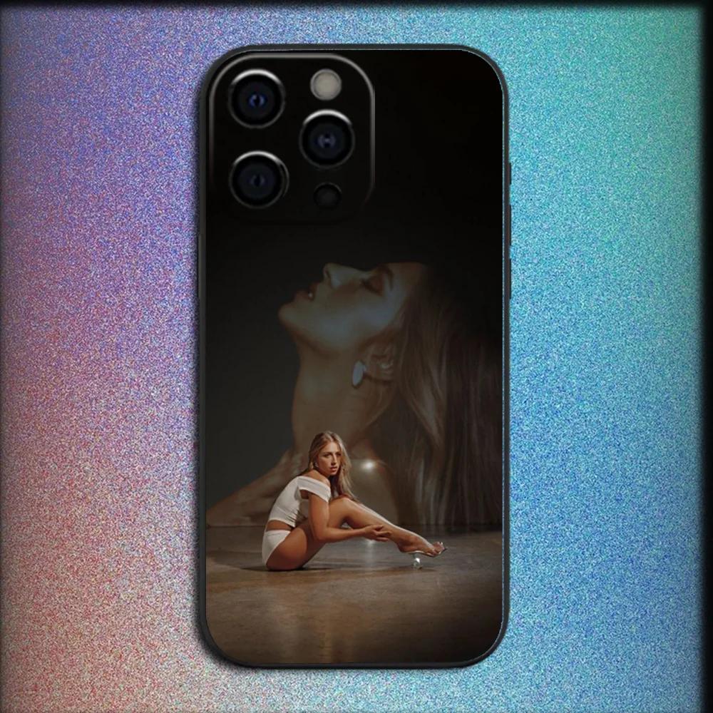 Sängerin Tate McRae Handyhülle Für iPhone 17 16 15 11 12 14 13 Pro Max Mini X XS XR 7 Plus 16E Air Stoßfeste Silikonhülle Funda