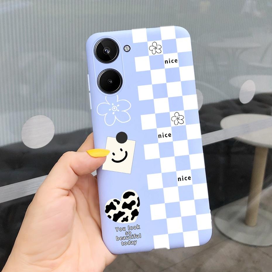 For Realme 10 2022 Lovely Printing Jelly Silicone Case For Realme10 RMX3630 Funda Realme 10 4G Soft TPU Phone Cases
