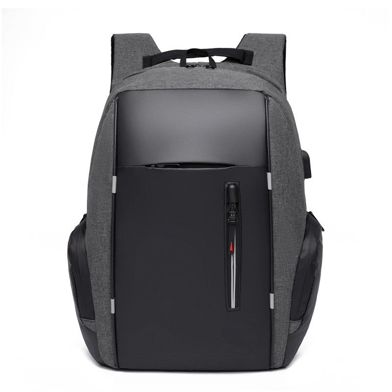 Multi-Function USB Travel Backpack: Large Capacity for Business & Casual Use