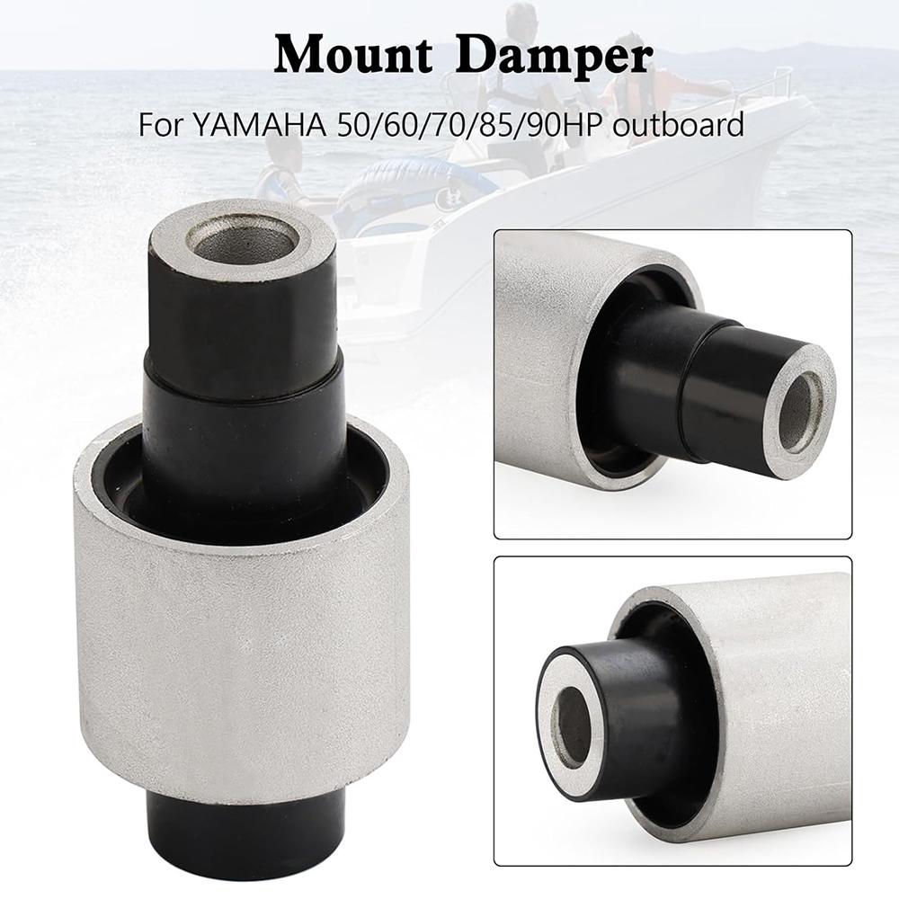 688-44514 Upper Mount Rubber Damper Fits for Yamaha 2-Stroke Outboard Engines 688-44514-00-94, Model T85-02020100