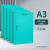 Double-Sided Green A4 Soft Rubber Printmaking Carving Plate Set with Ink Pad