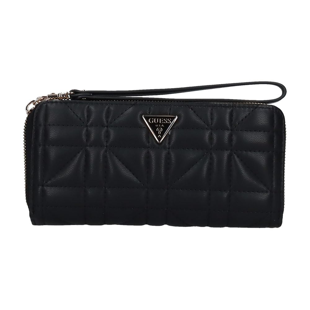 Round Zipper Long Wallet LARGE ZIPAROUND QG9625146 BLACK