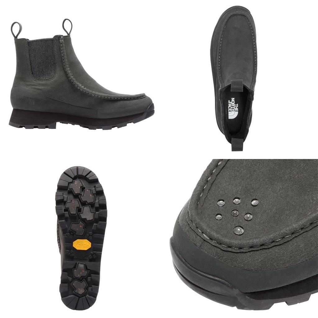 The North Face Ice Shot Sidegore Dark Asphalt Asphalt Size 8 WP, Gray/Dark Gray,
