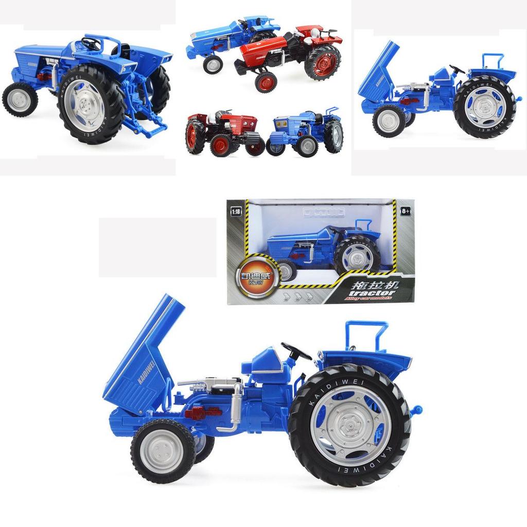 Engineering Alloy Car Tractor Toy Farm Vehicle Boy Car Model Childrens Gifts
