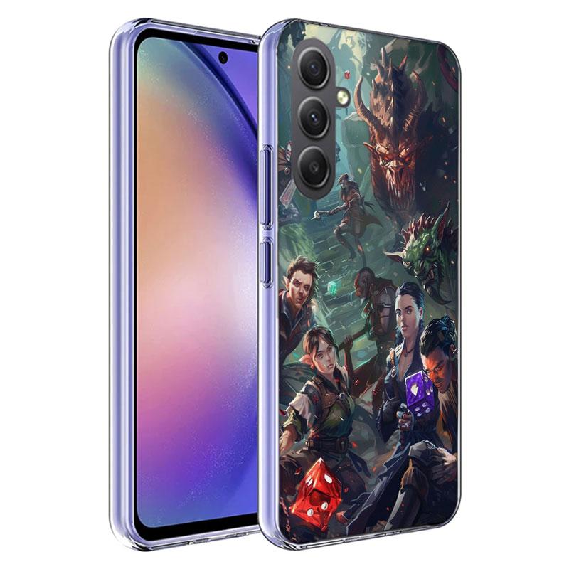 Game D-Dungeons D-Dragons D-DND Phone Case for Samsung A17 A37 A57 A07 A16 A26 A36 A56 A06 A02S A12 A22 A32 A52S A04S A14 A24 A3