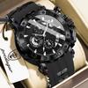 Top Brand Multi-function New Men's Watch Chronograph Luminous Quartz Fashion Watch